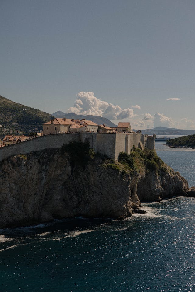 Acantilado de Croacia