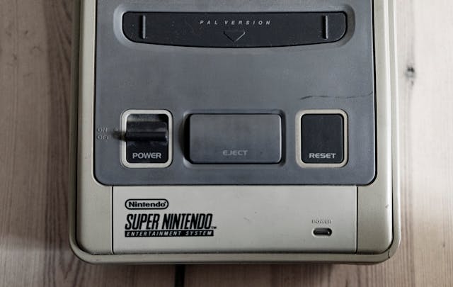Super Nintendo 1 Máquina de Super Nintendo