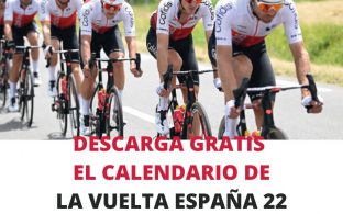 Descarga Gratis el Calendario La Vuelta España 2022