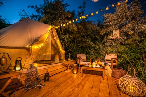 Glamping, el camping glamuroso