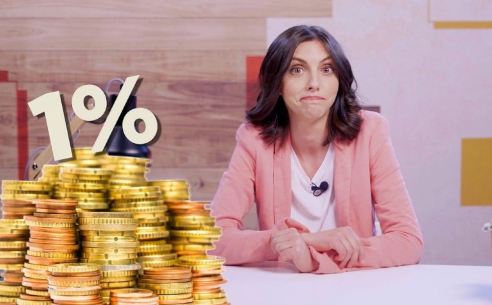 ¿Sabías que sólo el 1% del dinero del mundo existe en forma física?