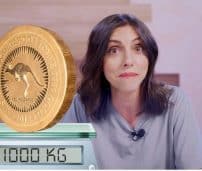 ¿Sabías que la moneda más grande del mundo pesa un poco más de 1000 kilos y está acuñada en Australia?