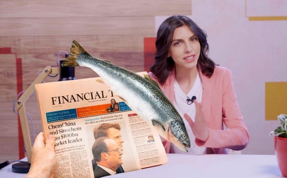 ¿Sabías que los periódicos financieros son de color salmón debido a una rivalidad?