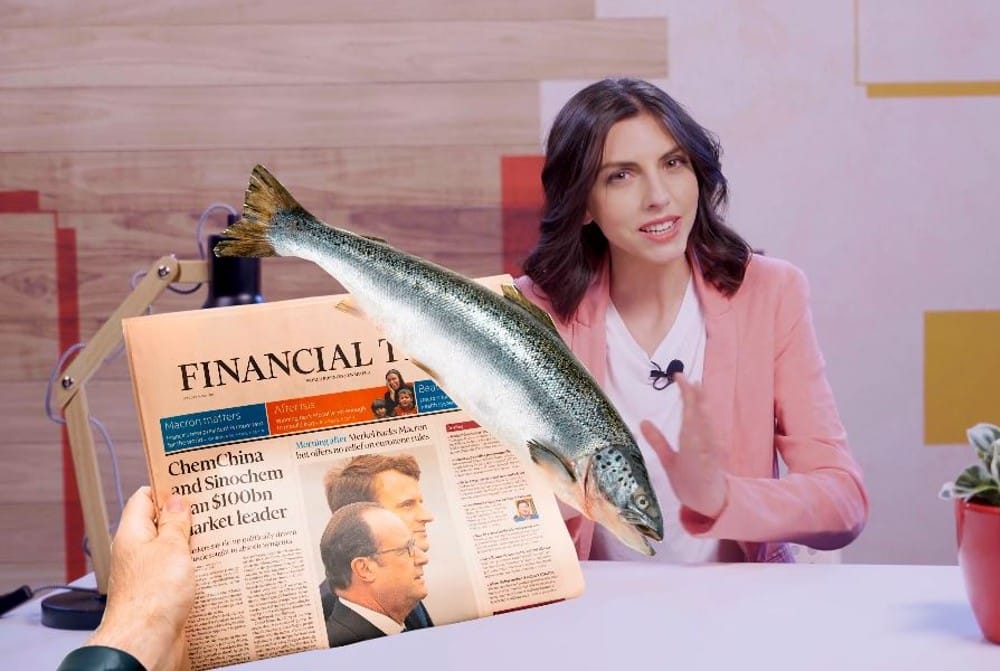 ¿Sabías que los periódicos financieros son de color salmón debido a una rivalidad?